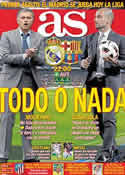 Portada diario AS del 16 de Abril de 2011