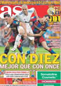 Portada diario AS del 17 de Abril de 2011