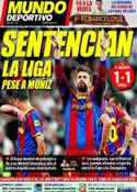 Portada Mundo Deportivo del 17 de Abril de 2011