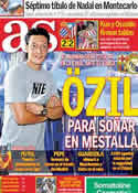 Portada diario AS del 18 de Abril de 2011