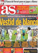 Portada diario AS del 19 de Abril de 2011