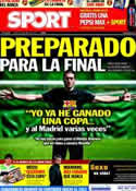 Portada diario Sport del 19 de Abril de 2011