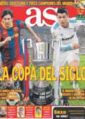 Portada diario AS del 20 de Abril de 2011
