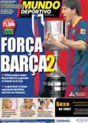 Portada Mundo Deportivo del 20 de Abril de 2011