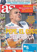 Portada diario AS del 22 de Abril de 2011