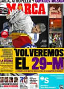 Portada diario Marca del 22 de Abril de 2011