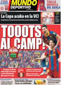 Portada Mundo Deportivo del 23 de Abril de 2011