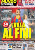 Portada Mundo Deportivo del 24 de Abril de 2011