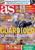 Portada diario AS del 25 de Abril de 2011