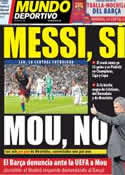 Portada Mundo Deportivo del 29 de Abril de 2011