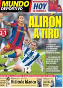 Portada Mundo Deportivo del 1 de Mayo de 2011