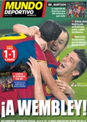 Portada Mundo Deportivo del 4 de Mayo de 2011