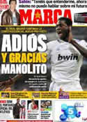 Portada diario Marca del 5 de Mayo de 2011