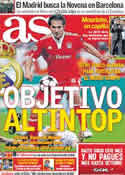 Portada diario AS del 6 de Mayo de 2011