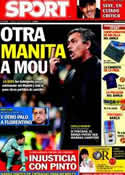 Portada diario Sport del 7 de Mayo de 2011