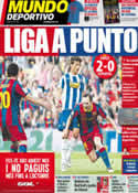 Portada Mundo Deportivo del 9 de Mayo de 2011