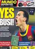 Portada Mundo Deportivo del 17 de Mayo de 2011