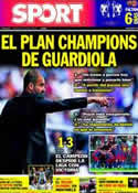 Portada diario Sport del 22 de Mayo de 2011