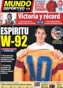 Portada Mundo Deportivo del 22 de Mayo de 2011