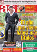 Portada diario AS del 23 de Mayo de 2011