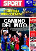 Portada diario Sport del 23 de Mayo de 2011