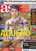 Portada diario AS del 24 de Mayo de 2011