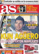 Portada diario AS del 25 de Mayo de 2011