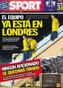 Portada diario Sport del 25 de Mayo de 2011