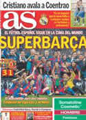 Portada diario AS del 29 de Mayo de 2011