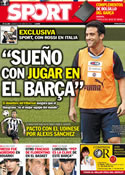 Portada diario Sport del 3 de Junio de 2011