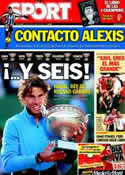 Portada diario Sport del 6 de Junio de 2011