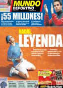 Portada Mundo Deportivo del 6 de Junio de 2011