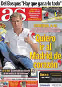 Portada diario AS del 7 de Junio de 2011