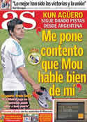 Portada diario AS del 10 de Junio de 2011