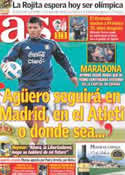 Portada diario AS del 19 de Junio de 2011