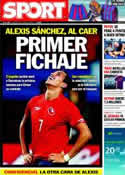 Portada diario Sport del 19 de Junio de 2011