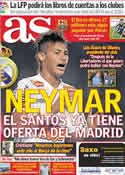 Portada diario AS del 21 de Junio de 2011