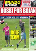 Portada Mundo Deportivo del 23 de Junio de 2011