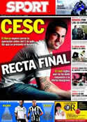 Portada diario Sport del 24 de Junio de 2011