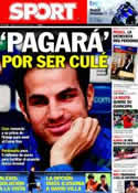 Portada diario Sport del 25 de Junio de 2011