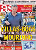 Portada diario AS del 30 de Junio de 2011