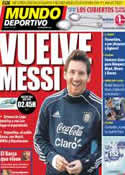 Portada Mundo Deportivo del 1 de Julio de 2011