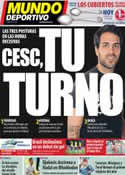 Portada Mundo Deportivo del 4 de Julio de 2011