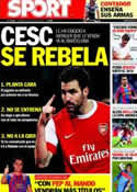 Portada diario Sport del 6 de Julio de 2011