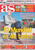 Portada diario AS del 10 de Julio de 2011