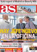 Portada diario AS del 12 de Julio de 2011