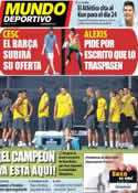 Portada Mundo Deportivo del 19 de Julio de 2011