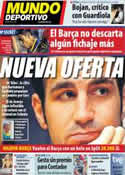 Portada Mundo Deportivo del 23 de Julio de 2011