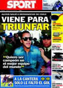 Portada diario Sport del 24 de Julio de 2011