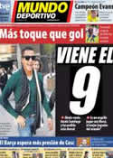 Portada Mundo Deportivo del 24 de Julio de 2011